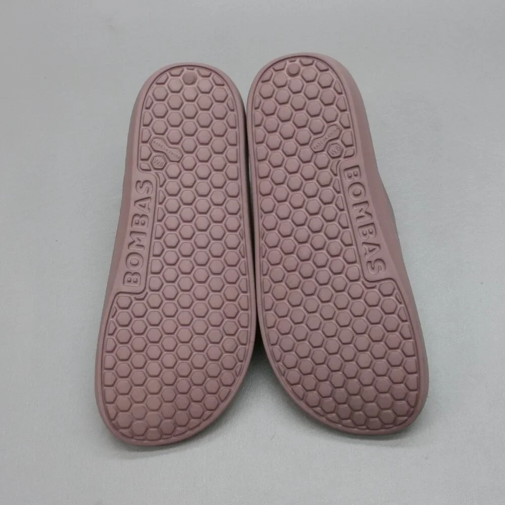 Bombas Ladies 8 Friday Slides Dusty Rose Pink Sandals Slip-on Mules 2-strap Shoe - Picture 8 of 12